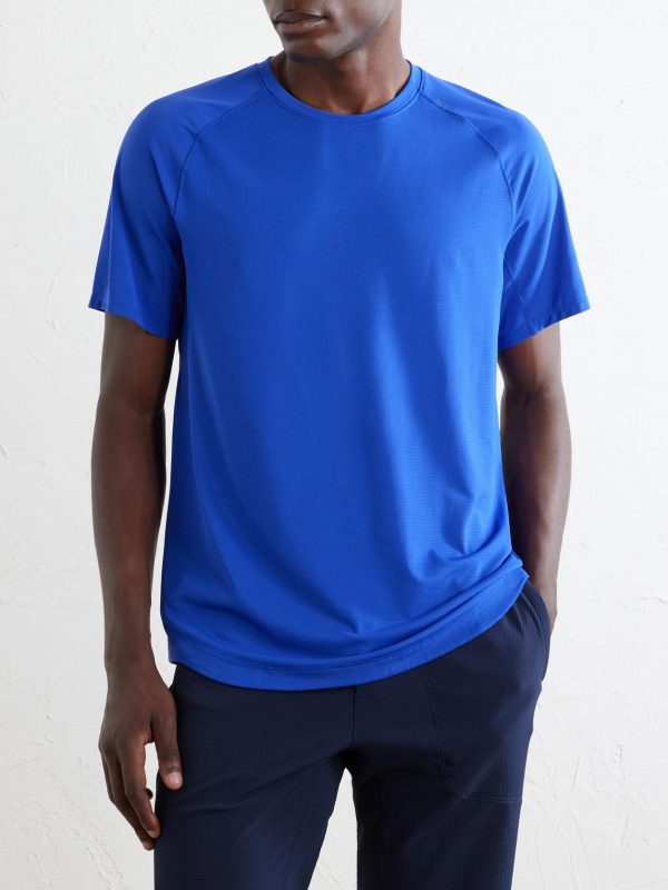 License to Train Striped Stretch Recycled-Jersey T-Shirt - FR