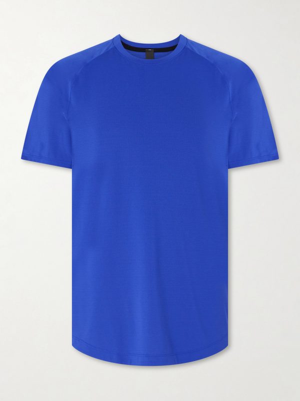 License to Train Striped Stretch Recycled-Jersey T-Shirt