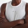 Logo-Print Mesh Running Top - CU