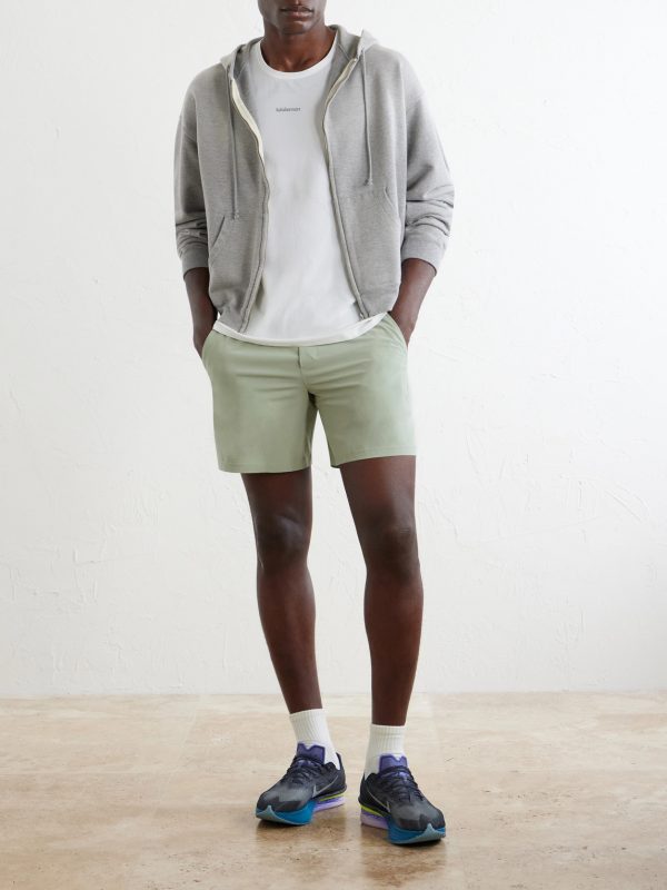 Logo-Print Mesh Running Top - OU