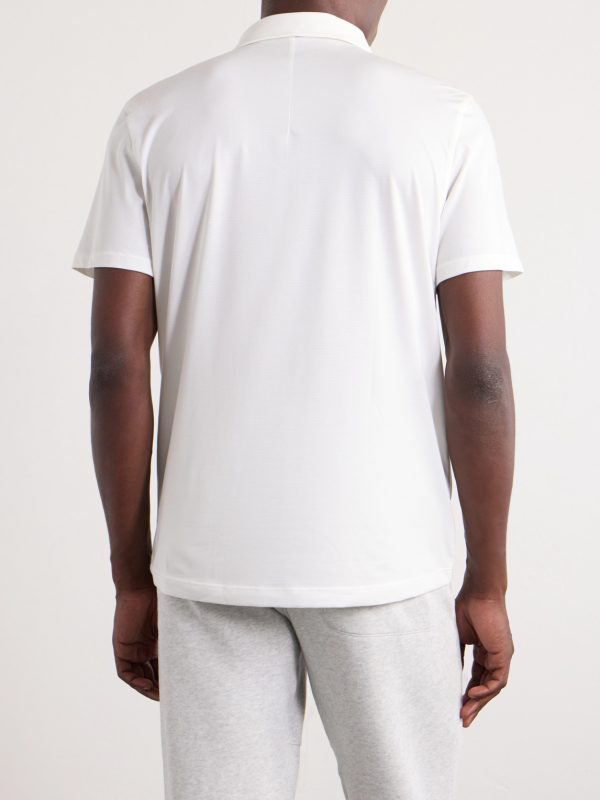 Evolution Stretch-Jersey Polo Shirt - BK Evolution Stretch-Jersey Polo Shirt - BK