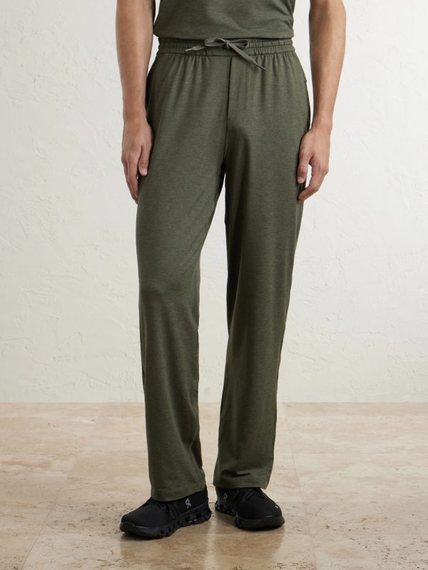 Straight-Leg Recycled-Jersey Sweatpants - FR Straight-Leg Recycled-Jersey Sweatpants - FR
