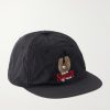 Flitesilk Logo-Embroidered Shell Running Cap