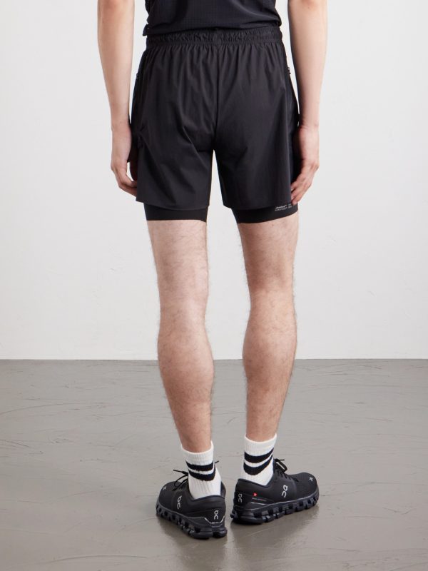 Rippy™ Layered 5" Cordura® and Justice™ Running Shorts - BK Rippy™ Layered 5" Cordura® and Justice™ Running Shorts - BK