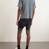Logo-Print Distressed MothTech™ Cotton-Jersey T-Shirt - BK