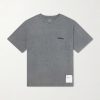 Logo-Print Distressed MothTech™ Cotton-Jersey T-Shirt