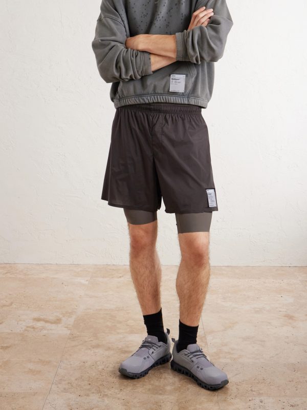 Slim-Fit Layered 8" Techsilk and Justice™ coldblack® Shorts - FR Slim-Fit Layered 8" Techsilk and Justice™ coldblack® Shorts - FR