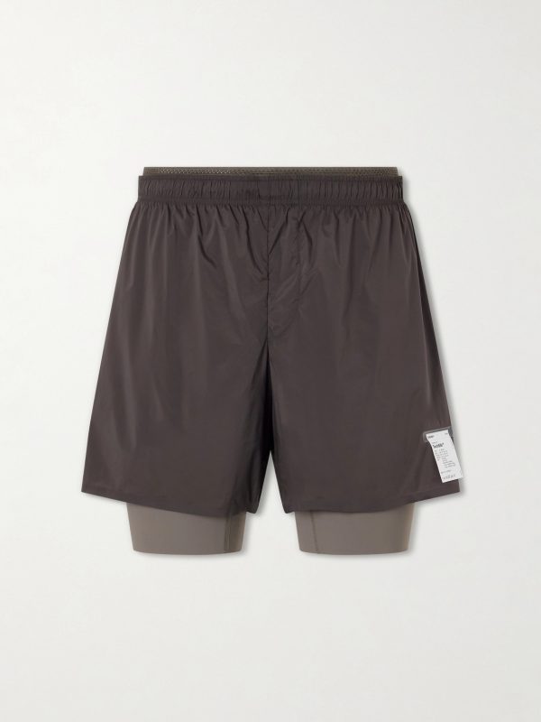 Slim-Fit Layered 8" Techsilk and Justice™ coldblack® Shorts Slim-Fit Layered 8" Techsilk and Justice™ coldblack® Shorts