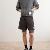 Slim-Fit Layered 8" Techsilk and Justice™ coldblack® Shorts - OU Slim-Fit Layered 8" Techsilk and Justice™ coldblack® Shorts - OU
