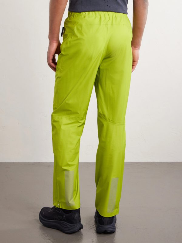 Straight-Leg Pertex® 3L Rain Logo-Appliquéd Recycled-Ripstop Trousers - BK Straight-Leg Pertex® 3L Rain Logo-Appliquéd Recycled-Ripstop Trousers - BK