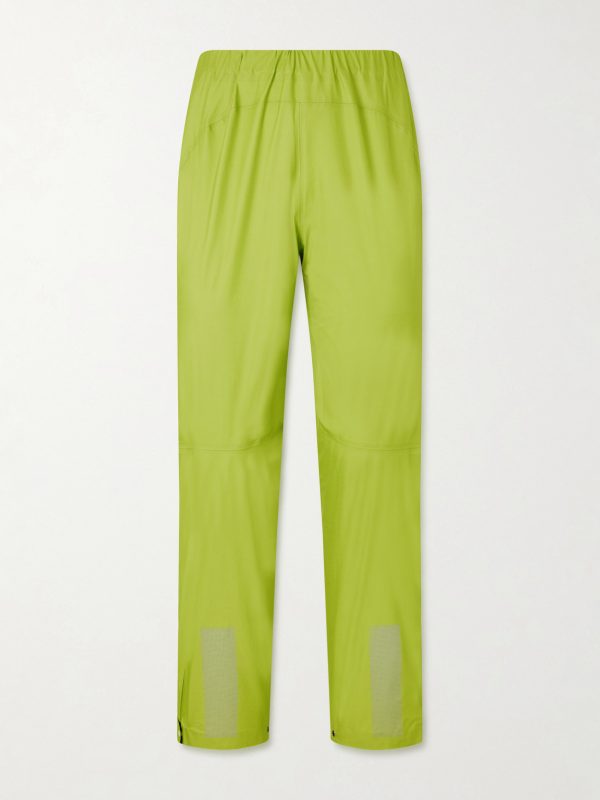 Straight-Leg Pertex® 3L Rain Logo-Appliquéd Recycled-Ripstop Trousers Straight-Leg Pertex® 3L Rain Logo-Appliquéd Recycled-Ripstop Trousers