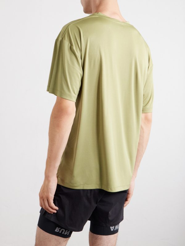 Auralite Logo-Print Jersey T-Shirt - BK