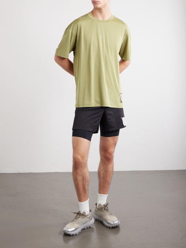 Auralite Logo-Print Jersey T-Shirt - OU