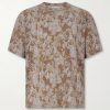 Embellished Logo-Appliquéd Space-O™ Mesh T-shirt Embellished Logo-Appliquéd Space-O™ Mesh T-shirt