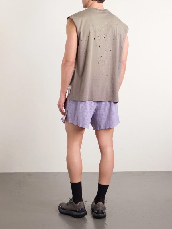 Straight-Leg Logo-Appliquéd 5" Space‑O™ Shorts - BK Straight-Leg Logo-Appliquéd 5" Space‑O™ Shorts - BK
