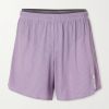 Straight-Leg Logo-Appliquéd 5" Space‑O™ Shorts Straight-Leg Logo-Appliquéd 5" Space‑O™ Shorts