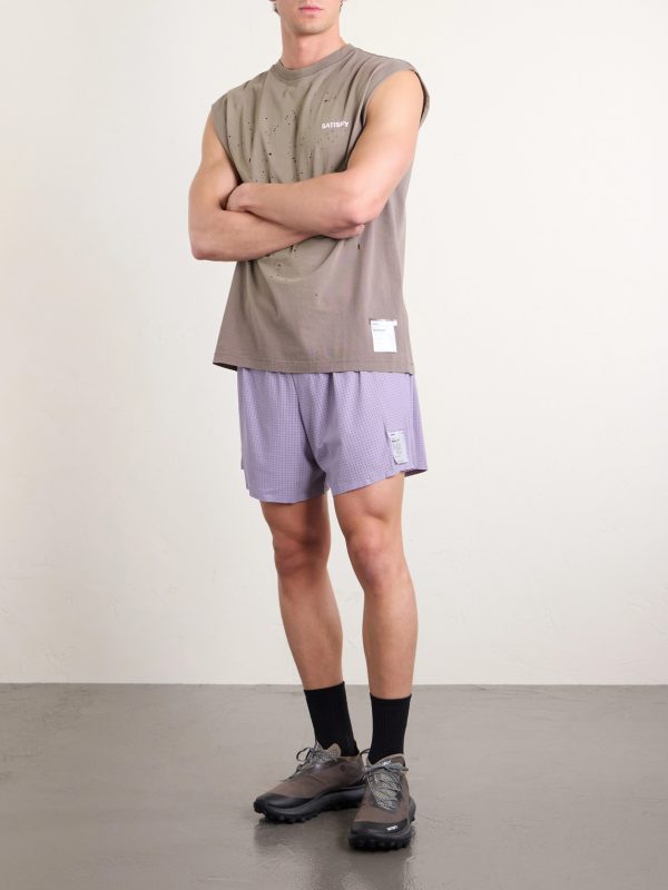 Straight-Leg Logo-Appliquéd 5" Space‑O™ Shorts - OU Straight-Leg Logo-Appliquéd 5" Space‑O™ Shorts - OU