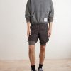 Logo-Print Distressed Cotton-Jersey Hoodie - OU Logo-Print Distressed Cotton-Jersey Hoodie - OU