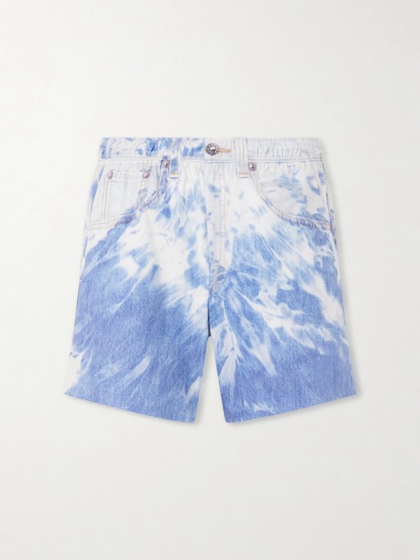 Straight-Leg 5" Logo-Appliquéd Printed PeaceShell™ Shorts Straight-Leg 5" Logo-Appliquéd Printed PeaceShell™ Shorts