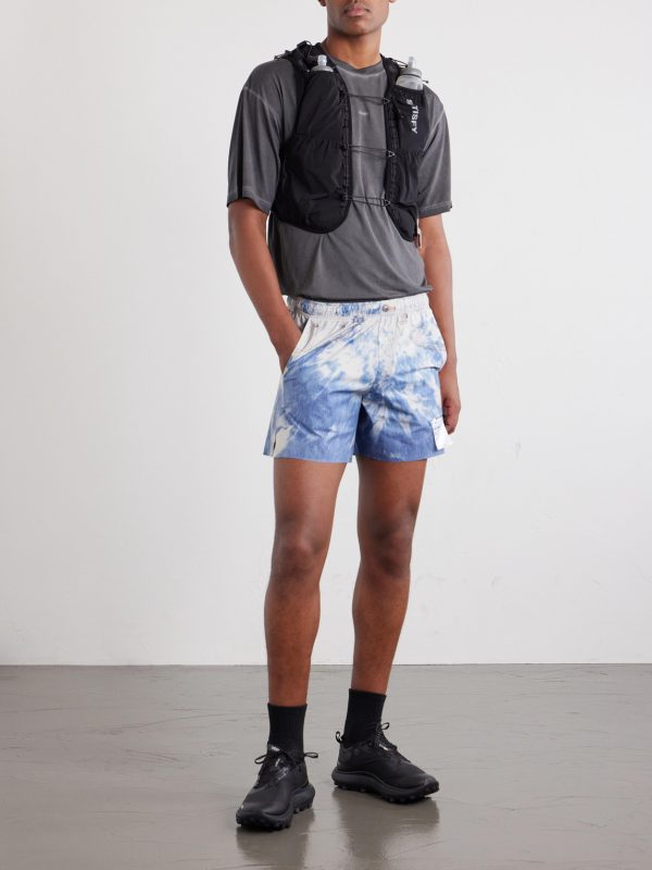 Straight-Leg 5" Logo-Appliquéd Printed PeaceShell™ Shorts - OU Straight-Leg 5" Logo-Appliquéd Printed PeaceShell™ Shorts - OU