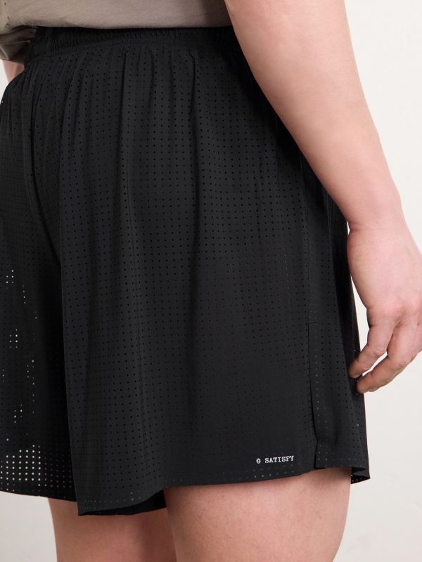 Straight-Leg Logo-Appliquéd 5" Space‑O™ Shorts - CU Straight-Leg Logo-Appliquéd 5" Space‑O™ Shorts - CU