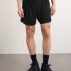 Straight-Leg Logo-Appliquéd 5" Space‑O™ Shorts - FR Straight-Leg Logo-Appliquéd 5" Space‑O™ Shorts - FR