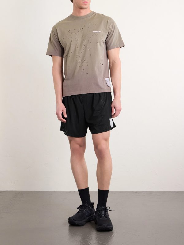 Straight-Leg Logo-Appliquéd 5" Space‑O™ Shorts - OU Straight-Leg Logo-Appliquéd 5" Space‑O™ Shorts - OU