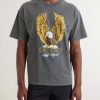 Logo-Print Distressed MothTech™ Cotton-Jersey T-Shirt - FR