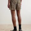 Straight-Leg Logo-Appliquéd 5" Space‑O™ Shorts - BK