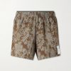 Straight-Leg Logo-Appliquéd 5" Space‑O™ Shorts