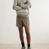 Straight-Leg Logo-Appliquéd 5" Space‑O™ Shorts - OU