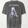 Logo-Print Distressed MothTech™ Organic Cotton-Jersey T-Shirt