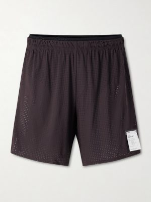 Straight-Leg Logo-Appliquéd 5" Space‑O™ Shorts Straight-Leg Logo-Appliquéd 5" Space‑O™ Shorts