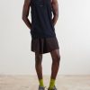 Straight-Leg Logo-Appliquéd 5" Space‑O™ Shorts - OU Straight-Leg Logo-Appliquéd 5" Space‑O™ Shorts - OU