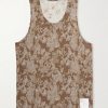 Embellished Logo-Appliquéd Space-O™ Mesh Tank Top