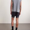Distressed Logo-Print MothTech™ Organic Cotton-Jersey Tank Top - BK Distressed Logo-Print MothTech™ Organic Cotton-Jersey Tank Top - BK