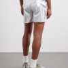 Straight-Leg 5" Logo-Appliquéd Printed PeaceShell™ Shorts - BK
