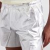Straight-Leg 5" Logo-Appliquéd Printed PeaceShell™ Shorts - CU
