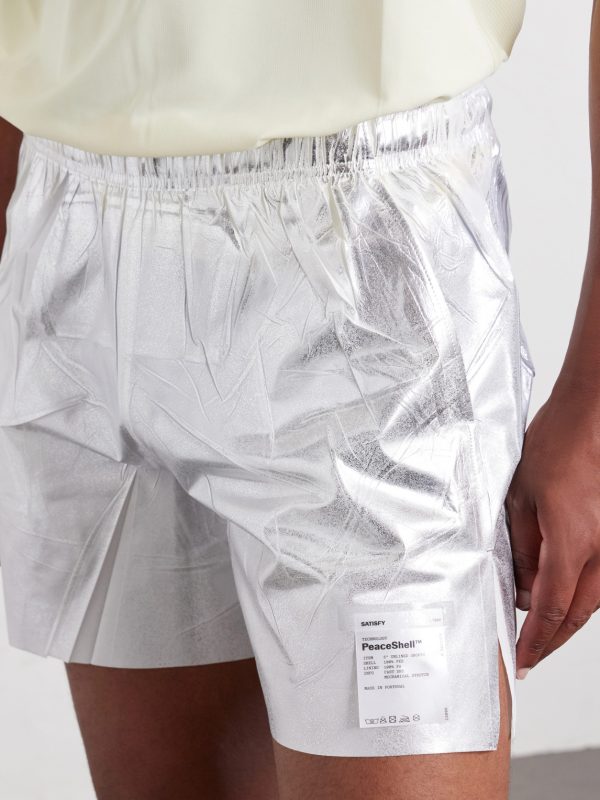 Straight-Leg 5" Logo-Appliquéd Printed PeaceShell™ Shorts - CU