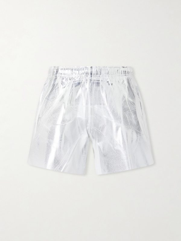 Straight-Leg 5" Logo-Appliquéd Printed PeaceShell™ Shorts