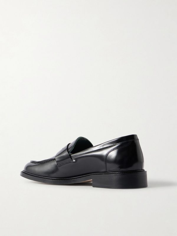 Townee Leather Penny Loafers - BK