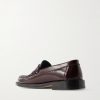 Yardee Polished-Leather Penny Loafers - BK