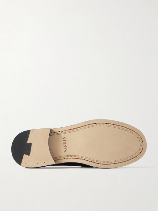 Yardee Polished-Leather Penny Loafers - E1