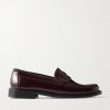 Yardee Polished-Leather Penny Loafers