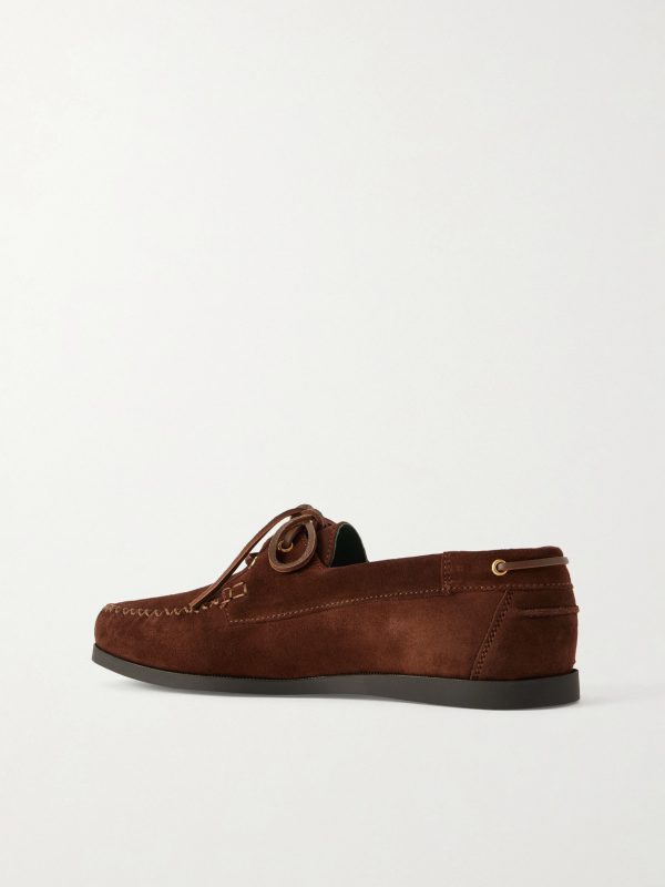 Boatman Suede Boat Shoes - BK