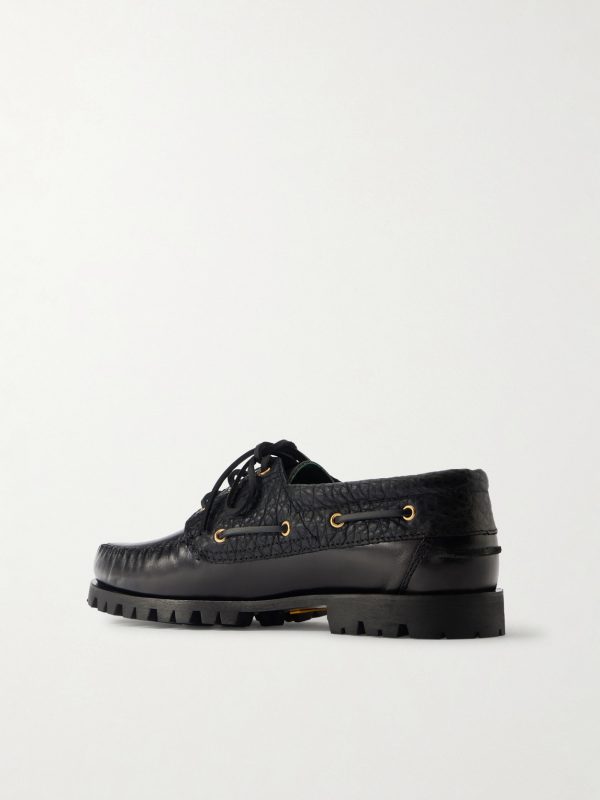 Aztec Leather Boat Shoes - BK Aztec Leather Boat Shoes - BK