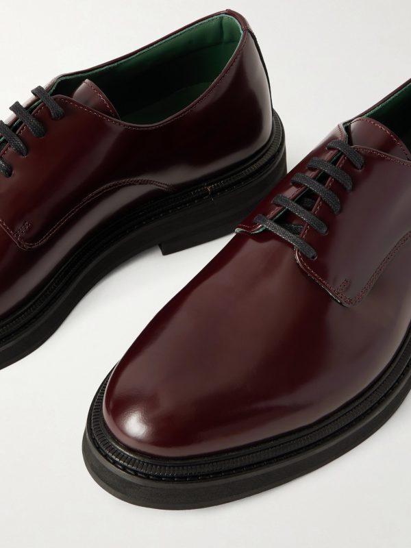 Officer Polished-Leather Derby Shoes - CU Officer Polished-Leather Derby Shoes - CU