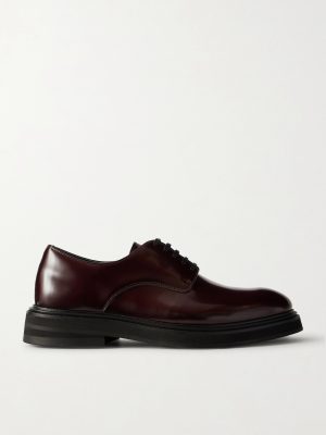 Officer Polished-Leather Derby Shoes