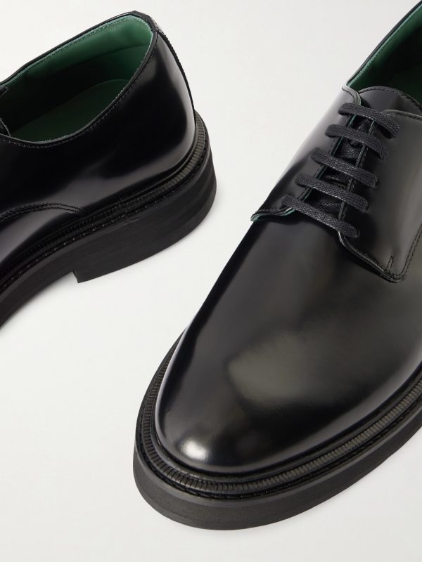 Officer Polished-Leather Derby Shoes - CU Officer Polished-Leather Derby Shoes - CU