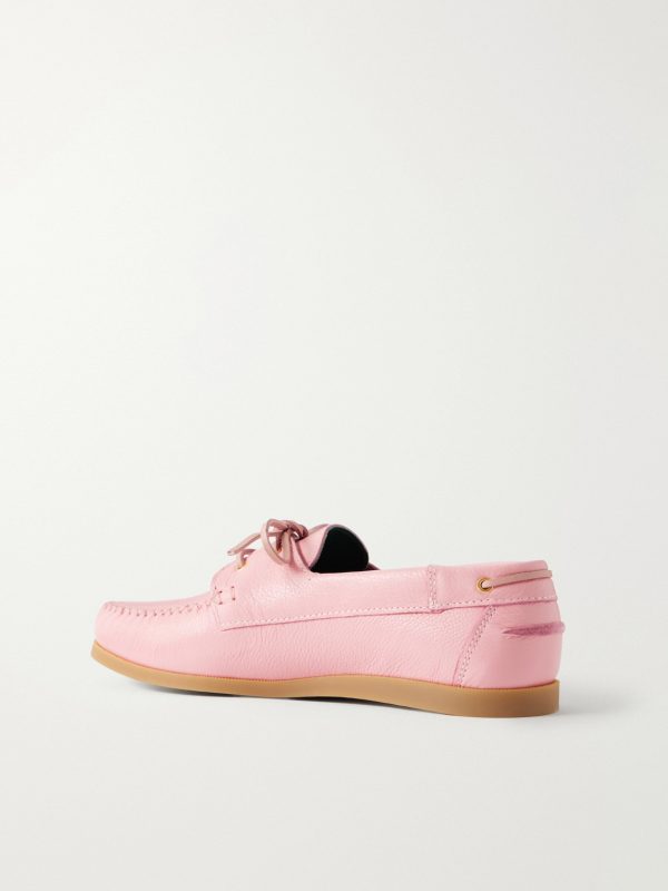 Boatman Full-Grain Leather Boat Shoes - BK Boatman Full-Grain Leather Boat Shoes - BK
